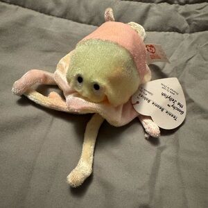Ty Teenie Beanie Babies “Goochy” the Jellyfish 1999 happy meal toy NWT